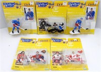(5) HOCKEY STARTING LINEUPS NEW IN BOXES