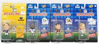 (4) FOOTBALL HEADLINERS FIGURES IN BOXES
