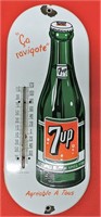 7 Up Porcelain Thermometer
