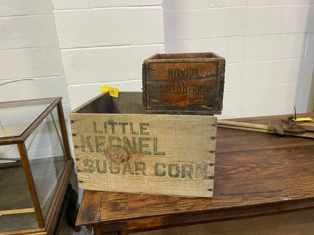 Sugar Corn and Other Crate