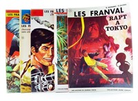 Les Franval. Lot de 5 volumes en Eo.