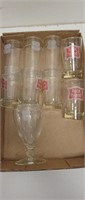 Lot of Railroader glasses Union Pacific and Rock