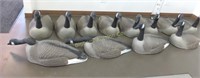 12 Goose Decoy Shells w/ Storage Bag