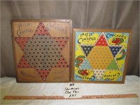 Hop Ching - 2pc Wood Chinese Checkers Boards
