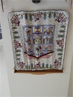 Hand quilted LE Tapestry/ Throw 1050 of 3000