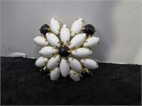 2" Rhinestone Brooch