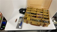 Fishing tackle box, Kobalt folding knife