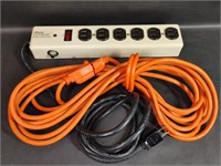 Woods Surge Suppressor & Extension Cord