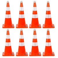 BATTIFE 28'' inches Traffic Safety Cones