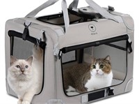 PEGIC Extra Large Cat Carrier for 2 Cats,