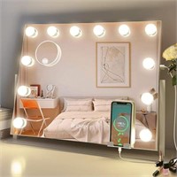LuxeVue Vanity Mirror with Lights, 19.6" x 15.7"