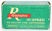 50 Rounds Of Remington .22 Hornet Ammunition