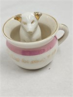 Vintage Pig in a Chamber Pot