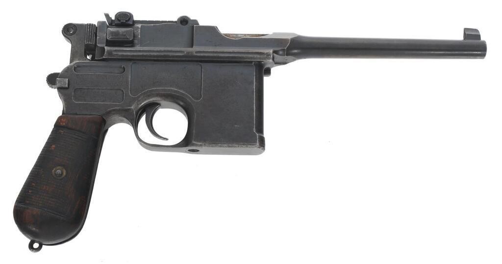 MAUSER MODEL C96 7.63mm CALIBER BROOMHANDLE PISTOL