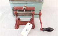 VINTAGE PASTA MAKER- IN EMPRESS TIN BOX WITH