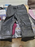 DKNY leather pants size 6