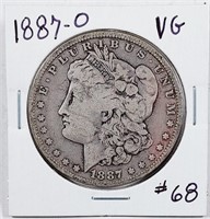 1887-O  Morgan Dollar   VG