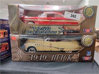 2 New Diecast cars, 1:18