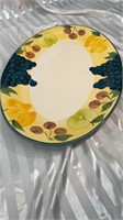 Pretty A. Santos Extra Large Oval Platter with