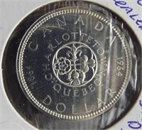 1964 Royal Mint Sealed Canadian Silver Dollar.