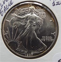 1987 One Ounce Silver Eagle.