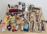 ASSORTED ITEMS, SOCKETS, WRENCHES PLUS