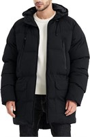 ULN -Rejork Men's Long Winter Coat