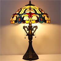 **READ DESC** ZJART Tiffany Table Lamp Stained Gla