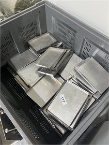 Large Qty S/S Moulding Trays