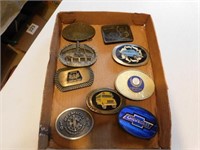 Transportation belt buckles: school bus -