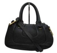 Chloe Black 2WAY Handbag