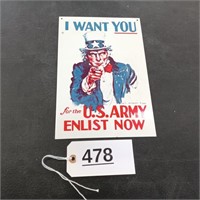 U.S. Army Tin Sign