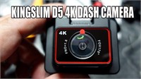 KINGSLIM D5 4K DASH CAM