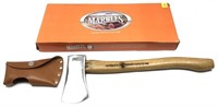 Marbles MR009 axe with leather sheath and box