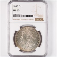 1896 Morgan Dollar NGC MS63