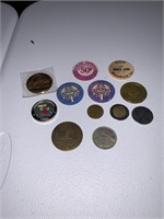 misc. tokens and foreign coins