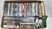 Box of 54 Miscellaneous DVD's