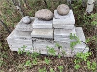 Patio Blocks - approx. 9 16" x 24" and approx 7 -