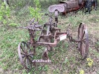 One Furrow Plow with Seat