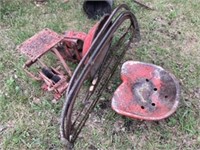 Old Tractor Seats and Bucksaws