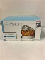 DAILYWARE-4 ROCKS GLASSES