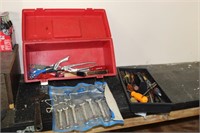 tool box and tools