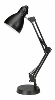 2x Black Adjustable Arm Desk Lamps 22inch