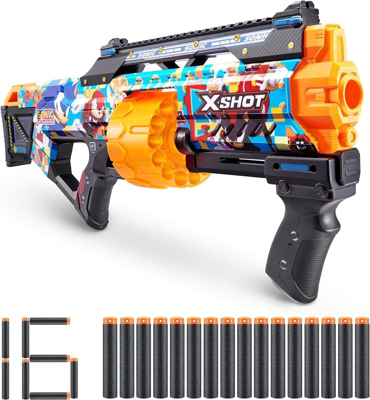 X-Shot Skins Last Stand Blaster - Modern Sonic