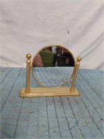 GOLD DOUBLE SIDE MIRROR