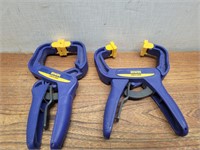 IRWIN Quick-Grip Clamps 2@7inLx2inMouth #GWO