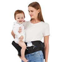 Hip Carrier for Babies  All-Seasons(Black)