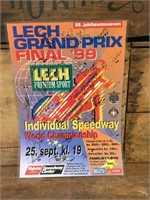 Signed & Laminated Poster 1999 Lech GP Final