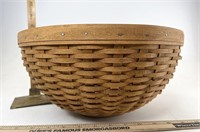 Longaberger 13 inch bowl with Protector