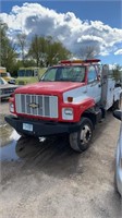 1991 KODIAC 2 TON WRECKER (RED) W/ 182,878 MILES